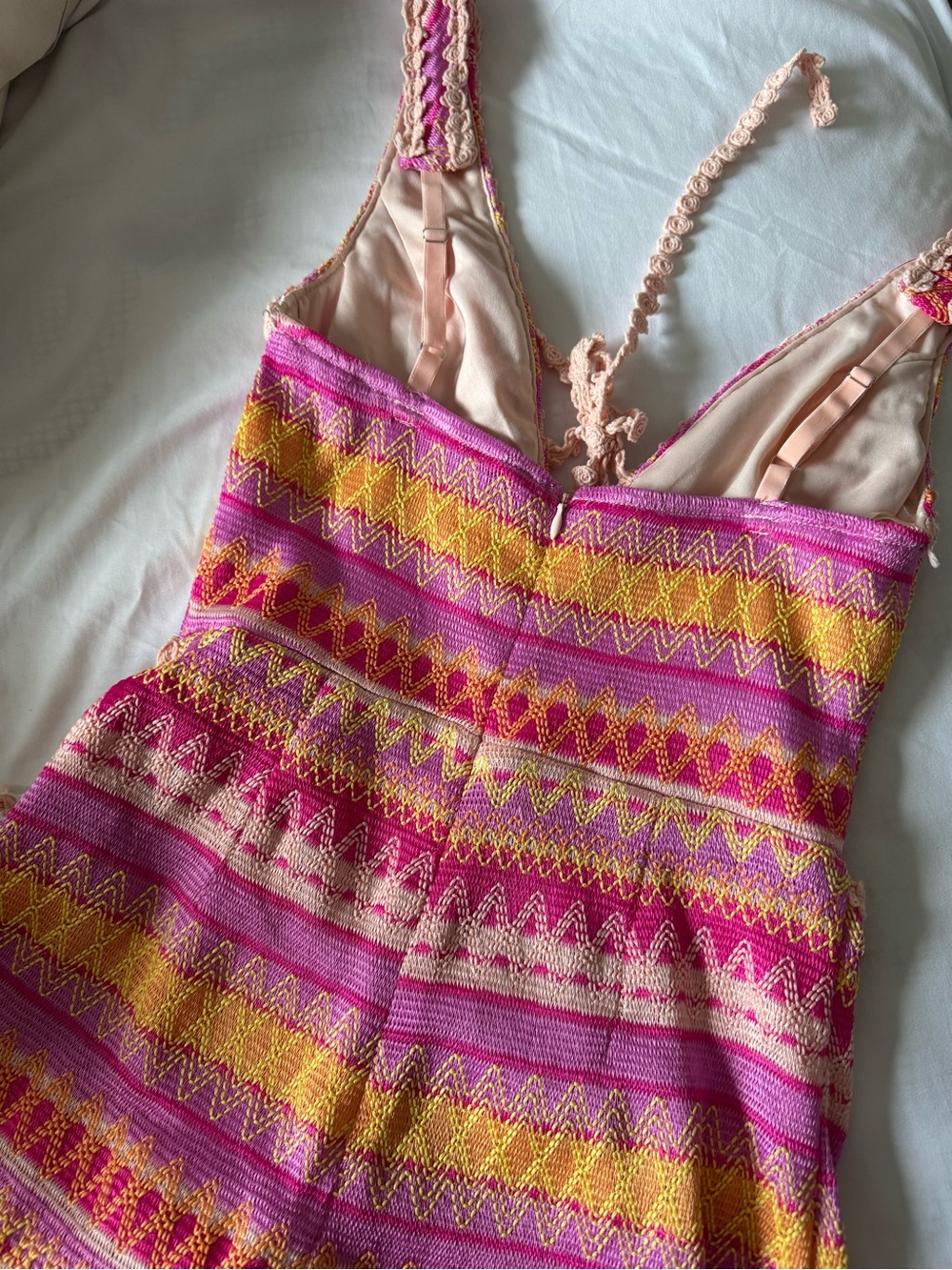 Daily Dose Romper – Pink/Combo - Picture 7 of 7